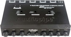 Audiopipe EQ4V15 4 Band Graphic Eq