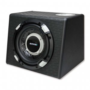 Autotek SSW110A Single 10 Powered Subwoofer Enclosure 600 Watts