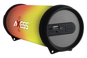 Axess SPBL1043SL Spbl1044 Vibrant Plus Black Hifi Bluetooth Speaker Wi