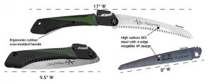 Battery 110143 Hooyman Megabite Hunters Combo Bone And Wood Handsaw