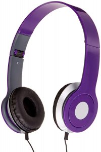 Dpi IAH54PR Ilive Iah54r Over The Ear Dj Headphones Purple