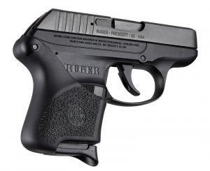 Hogue 18100 Hall Hybrid Ruger Lcp Grip Sleeve Black