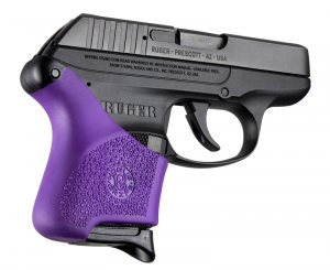 Hogue 18106 Hall Hybrid Ruger Lcp Grip Sleeve Purple