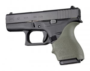 Hogue 18201 Hall Beavertail Grip Sleeve Glock 42 43 Od Green