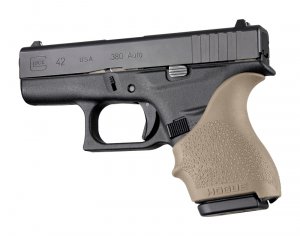 Hogue 18203 Hall Beavertail Grip Sleeve Glock 42 43 Flat Dark Earth