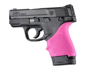 Hogue 18407 Hall Beavertail Grip Sleeve Sw Mp Shield Ruger Lc9 Pink