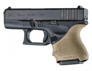 Hogue 18603H Hall Beavertail Grip Sleeve Glock 26 27 Flat Dark Earth