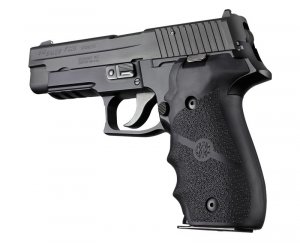 Hogue 26000 Sig Sauer P226 Rubber W Finger Grooves Black