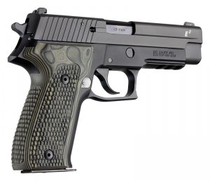 Hogue 26138 Sig Sauer P226 Da Sa Piranha G10 G-mascus Green Lava