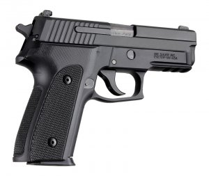 Hogue 28179 Sig Sauer P228 P229 Da Sa Checkered G10 Solid Black