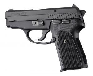 Hogue 31179 Sig Sauer P239 Da Sa Checkered G10 Solid Black