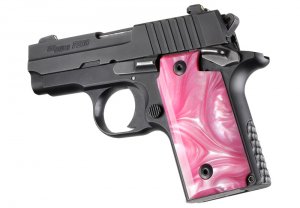 Hogue 38518 Sig Sauer P238 Smooth Pink Pearl Polymer