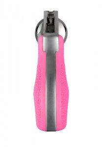 Hogue 61007 Sw J Frame Round Butt Rubber Bantam Style Grip Pink