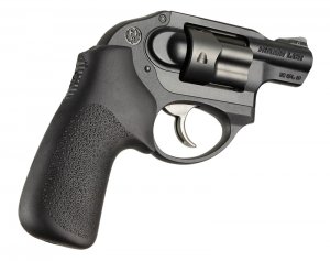 Hogue 78030 Ruger Lcr No Finger Groove Rubber Tamer Cushion Grip Black