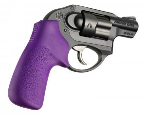 Hogue 78036 Ruger Lcr No Finger Groove Rubber Tamer Cushion Grip Purpl