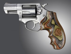 Hogue 81400 Ruger Sp101 Lamo Camo (hardwood Grip)