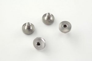 Hogue 92019 Beretta Screws 4 Hex Head Stainless Finish