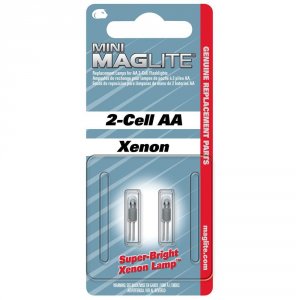 Maglite LM2A001 Replacement Lamps For 2-cell Aa Mini Flashlight, 2-pac