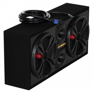 Qpower QCHERO10BLACK Woofer Boxes - Tube