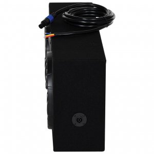 Qpower QCHERO10BLACK Woofer Boxes - Tube