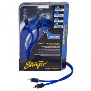 Stinger SI6217 17ft 6000 Series Shielded Rca's Directional Twisted