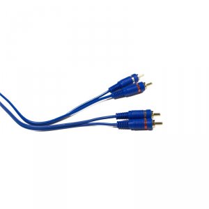 Stinger SSIB17 17ft High-quality Rca Audio Cable - Blue