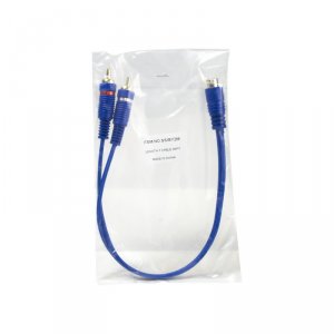 Stinger SSIBY2M Rca Y-cable 2m 1f Blue Interconnects