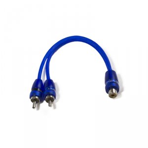 Stinger SSRCB2M 2m-1f Blue Comp Series Y Connector