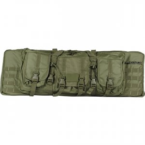 Valken 49570 36 Double Rifle Tactical Gun Case Olive