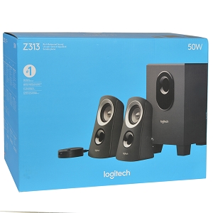 Logitech 980-000401 Z313 3-piece 2.1 Channel Multimedia Speaker System