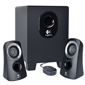 Logitech 980-000401 Z313 3-piece 2.1 Channel Multimedia Speaker System