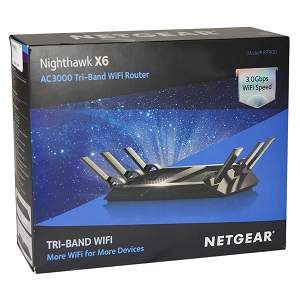 Netgear R7900-100NAS R7900 Nighthawk X6 Wireless Ac-3000 Tri-band Wifi