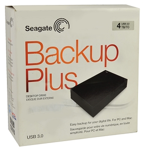 Seagate STDT4000100 Backup Plus Desktop Drive 4 Terabyte (4tb) Supersp