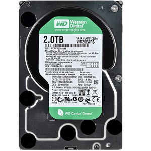 Western WD20EARS Caviar Green 2 Terabyte (2tb) Sata300 Intellipower 64