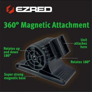 Ezred XLM500GR Ez Red Extreme Magnet Worklight Green Logo Cob Color Bo