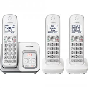 Panasonic KX-TGD433W Exp. Cordless- Call Block- 2 Hs- Itad