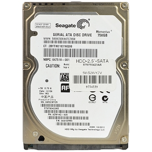 Seagate 9ZW14G-020 Momentus 750gb Sata300 5400rpm 16mb 2.5