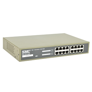 Smc SMC-EZ1016DT -ez1016dt Ez Switch 16-port 10100 Unmanaged Layer 2 F