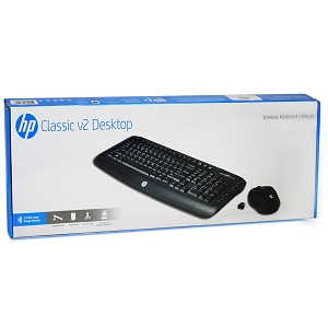 Hp V4L73AA Hp Classic V2 Desktop 2.4ghz Wireless Keyboard Amp ; Laser 