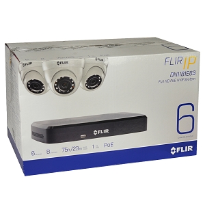 Flir DN1181E63 Ip 8-channel 1tb Full Hd Poe Network Video Recorder (nv