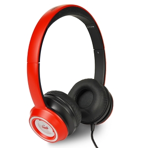 Monster NTUNE-RDBK N-tune High Performance On-ear Headphones W3.5mm Pl