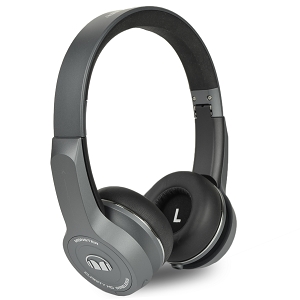 Monster NTUNE-GRAY Clarityhd Bluetooth Wireless Foldable On-ear Headph