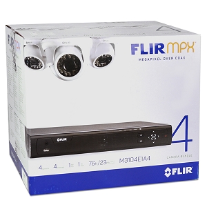 Flir M3104E1A4 Mpx  4-channel 1tb Dvr Security System Whdmi44; Lan44; 