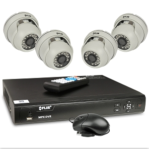 Flir M3104E1A4 Mpx  4-channel 1tb Dvr Security System Whdmi44; Lan44; 