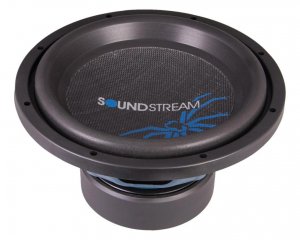 Soundstream R312 R3 1600w Dvc 2â„¦ 12 Subwoofer W Woven Fiberglass