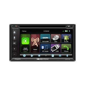 Soundstream VRCP65 2-din 6.2 Lcd Source Unit W Apple Carplay Android P