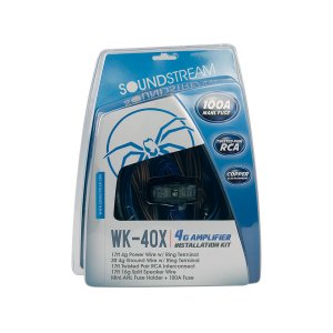 Soundstream WK40X 4g Installation Kit W100a Manl Fuse