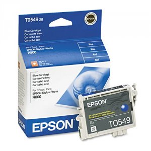 Original Epson T054920 Blue Cartridge R800 R1800