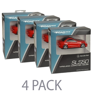 Roadmice HP-12MBS5RXA (4-pack) 3-button Road Mice Mercedes Sl550 2.4gh