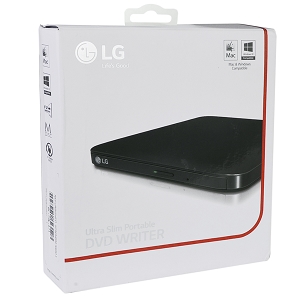 Lg SP80NB80 8x Dvdrw Dl Usb 2.0 Ultra-slim Portable External Drive Wm-